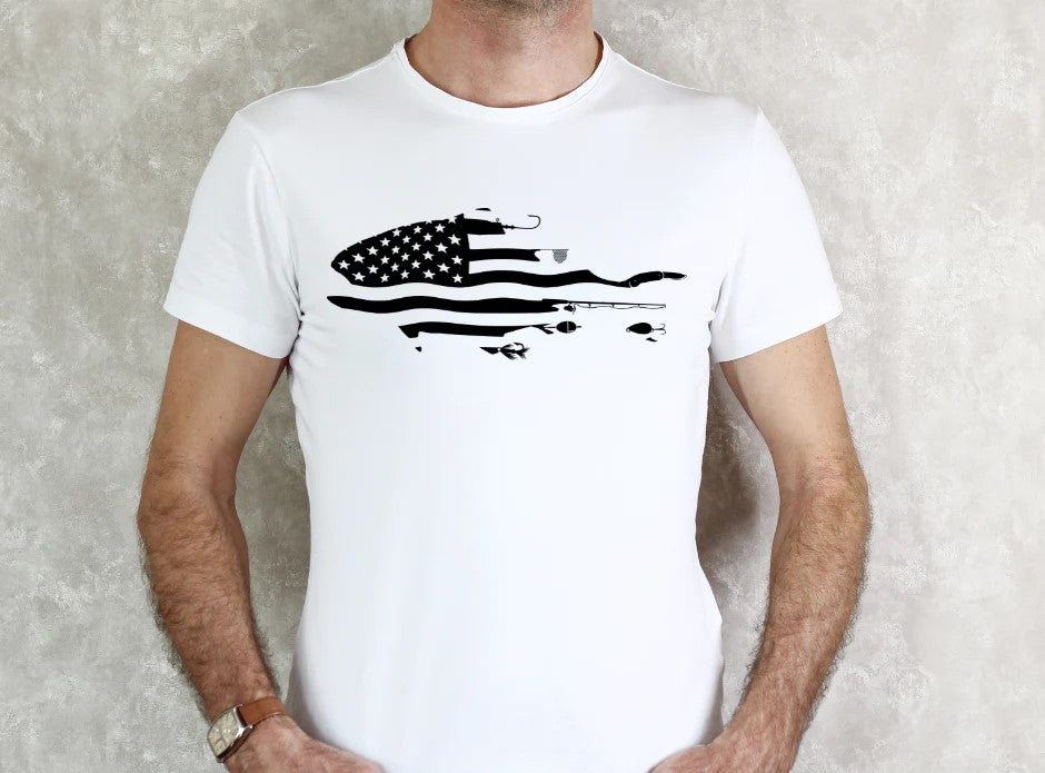 American Fish T Shirt