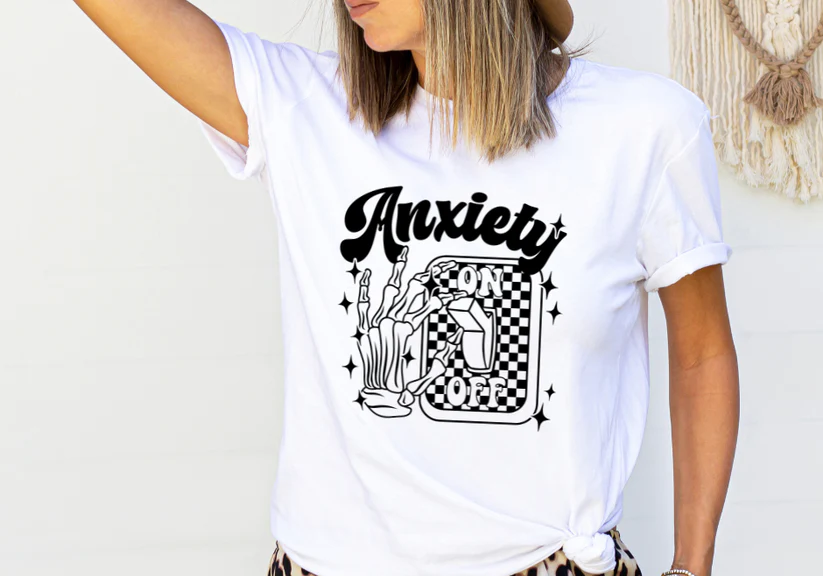 Anxiety On Off T Shirt