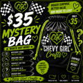 🏁 Chevy Girl Crafts $35 Mystery Bag 💚🖤