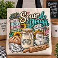 Sourdough Days Canvas Tote Bag