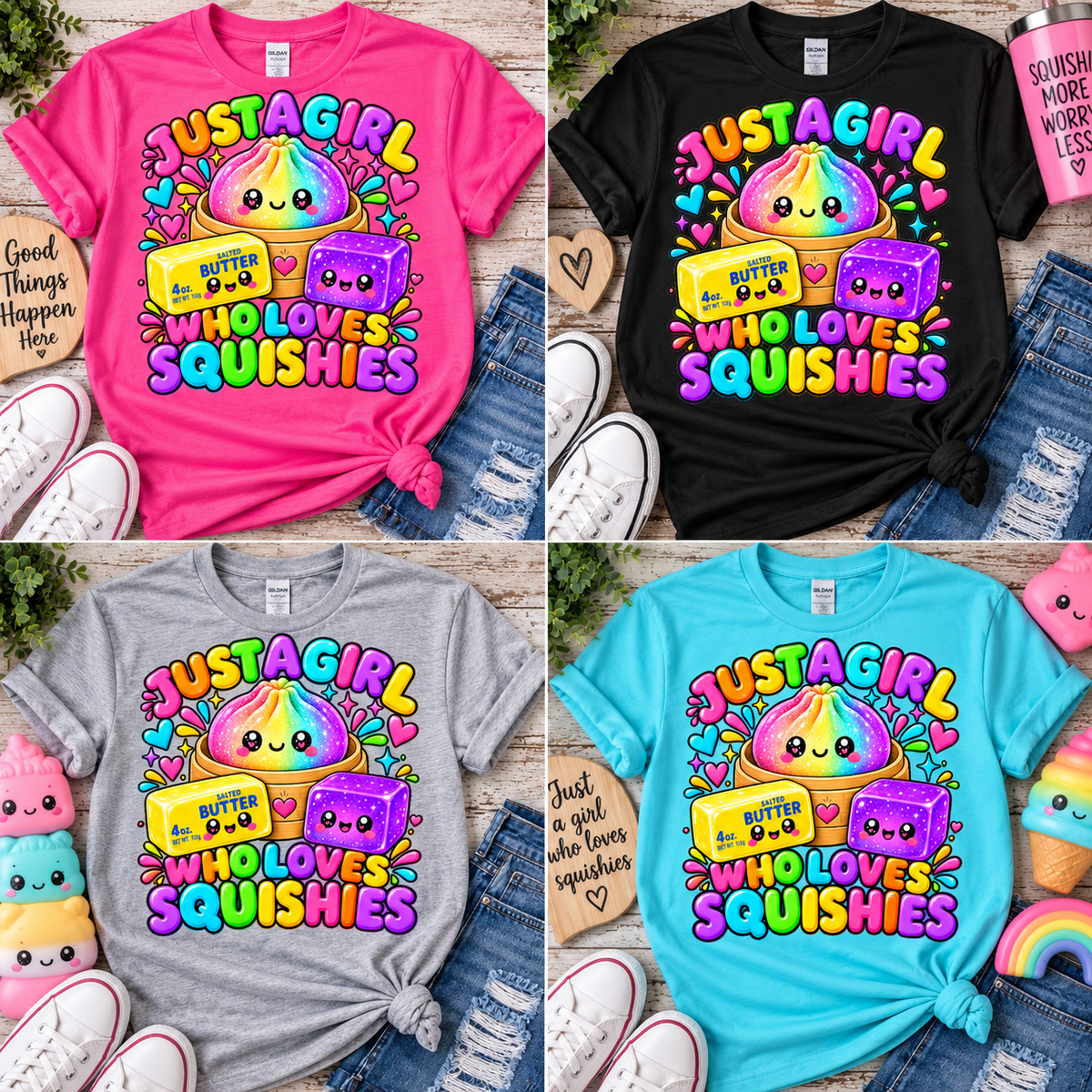 Just a Girl Who Loves Squishies T-Shirt