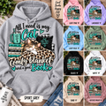 All I Need Is My Cat Teal Hoodie