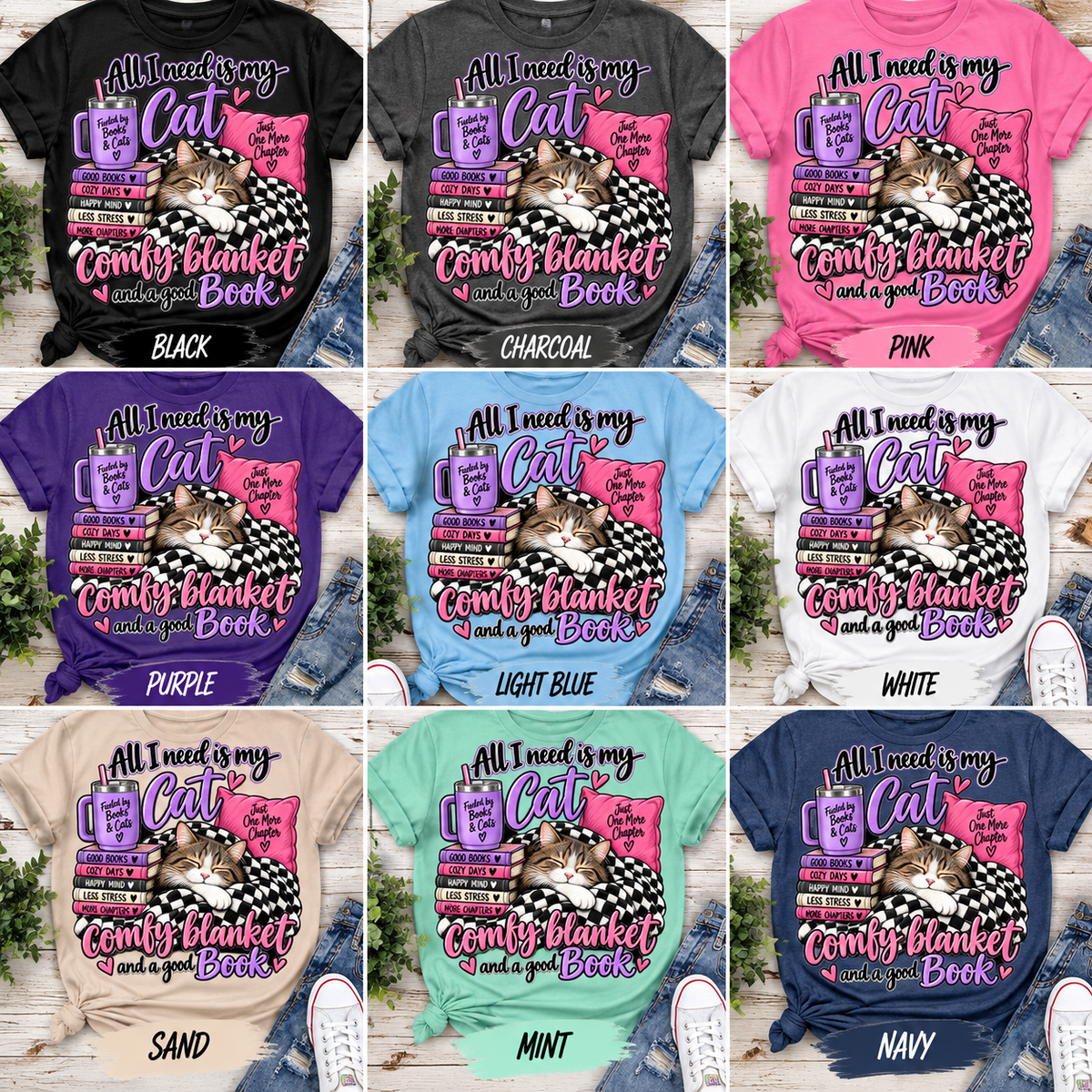 All I Need Is My Cat T-Shirt
