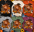 Spooky Season Highland Cow T-Shirt