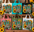 Life Is a Little Cooler with Jesus Tote Bag