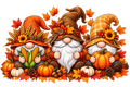 Fall Gnome Trio T-Shirt