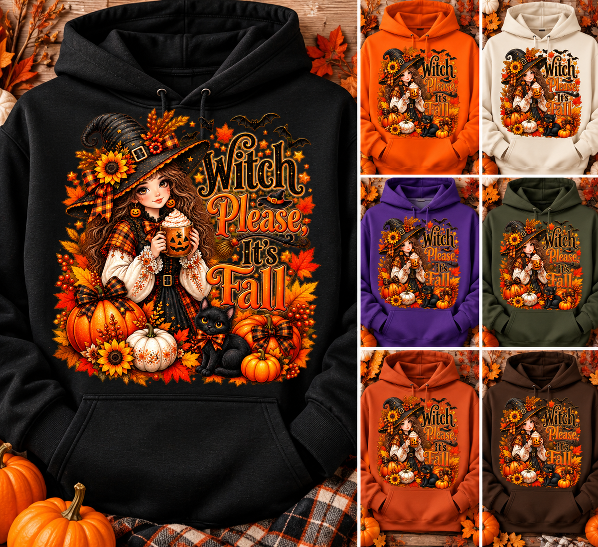 Witch Please, It's Fall Hoodie