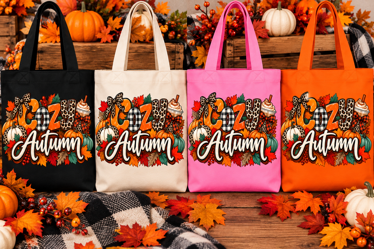 Cozy Autumn Tote Bag