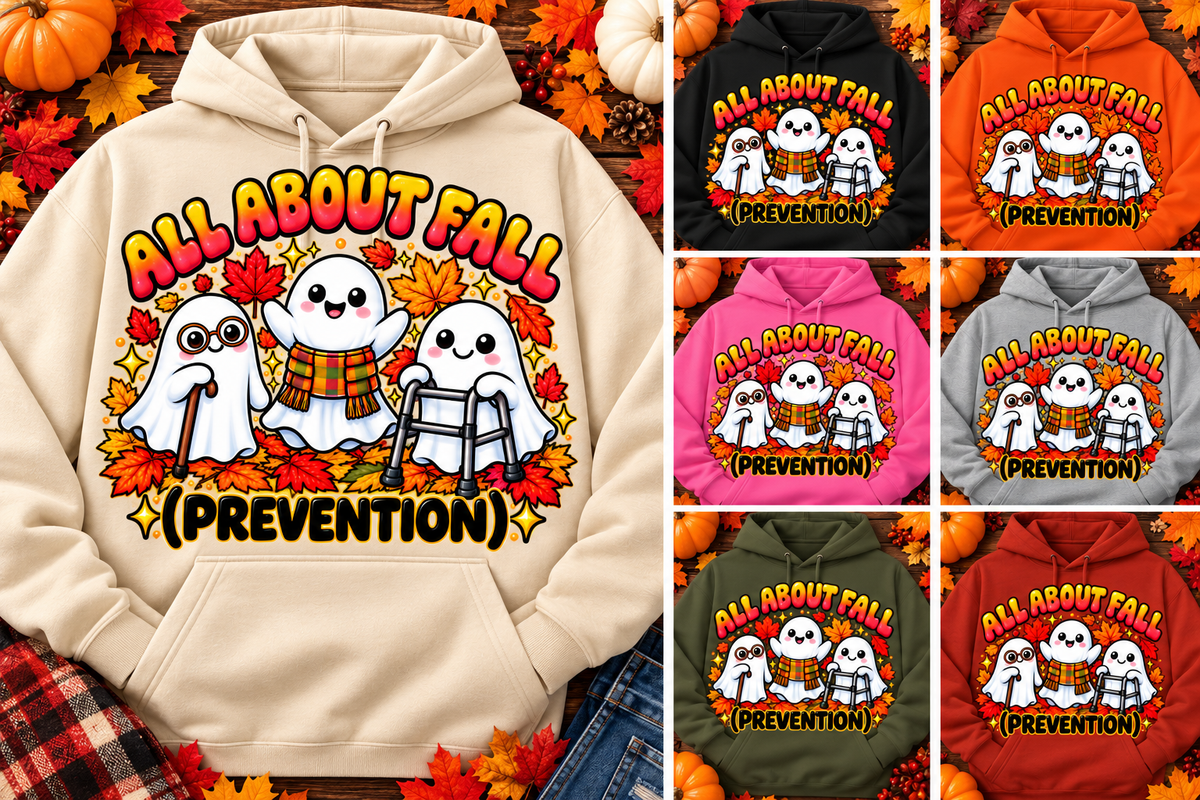 All About Fall Prevention Hoodie