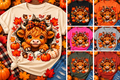 Fall Highland Cow T-Shirt