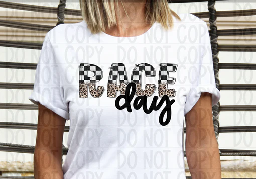 Cheetah Race Day T Shirt