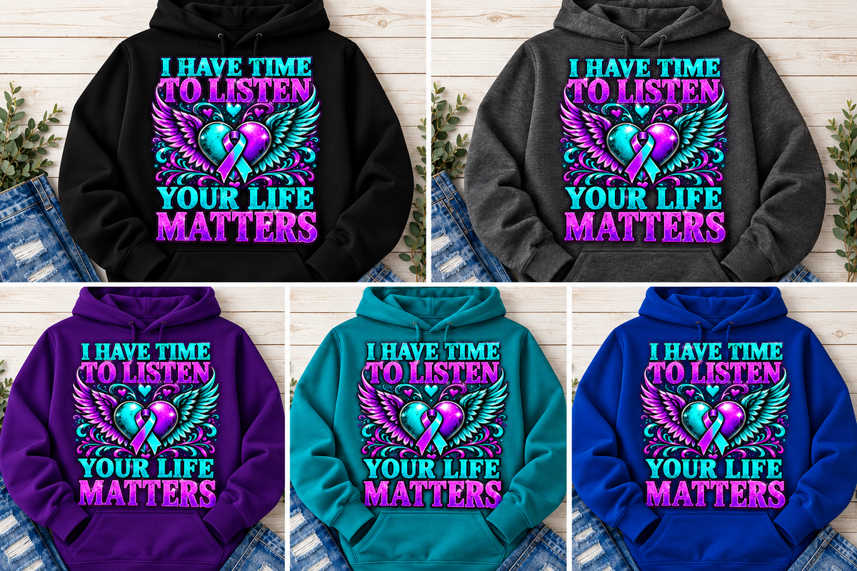 I Have Time to Listen 💜 Hoodie
