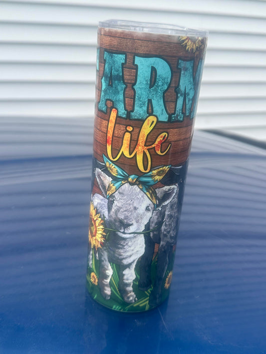 Farm Life Sheep Tumbler