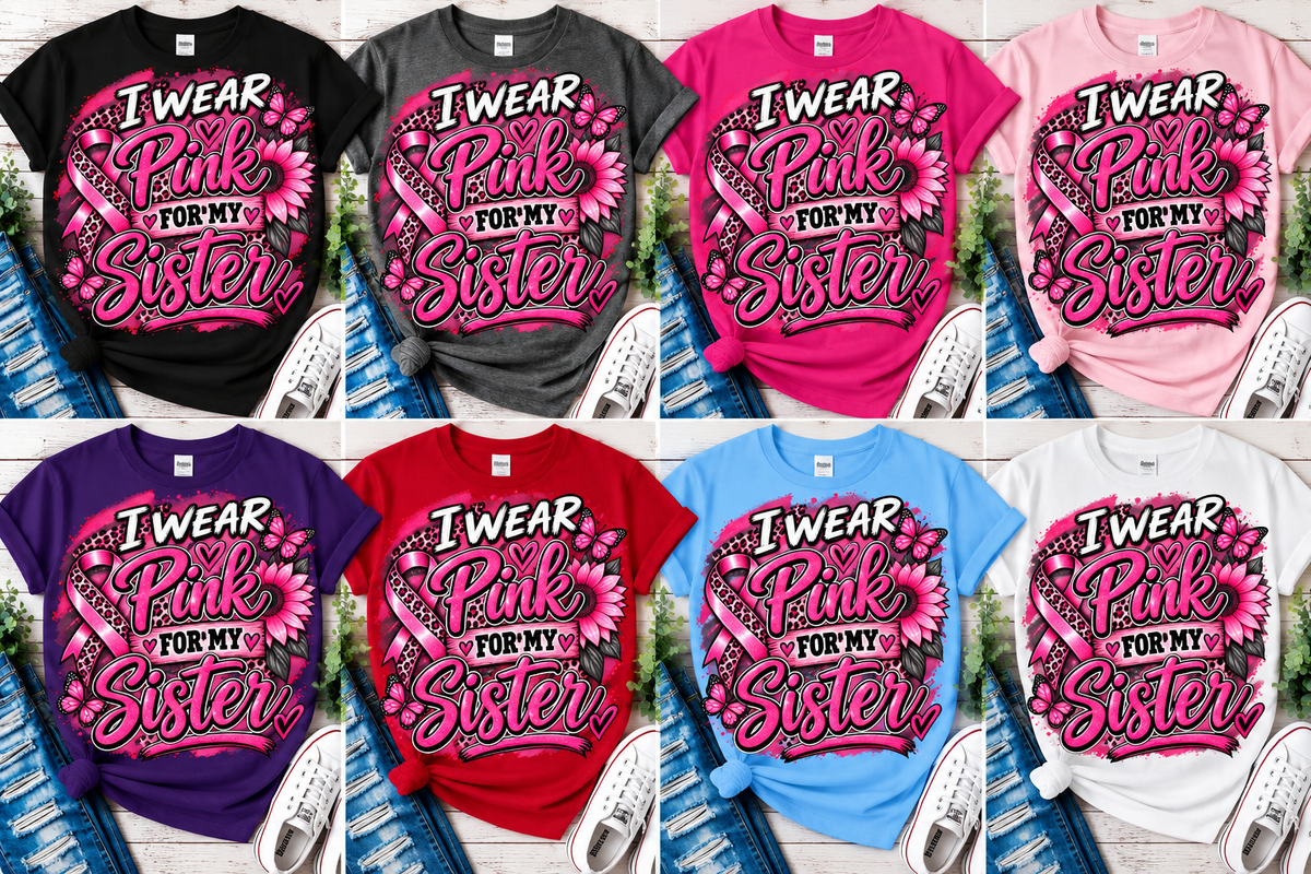 Pink for My Sister  T Shirt