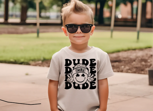 Lucky Dude Kid T Shirt