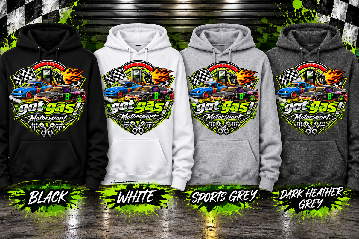 Got Gas! Motorsports Hoodie 🏁🔥