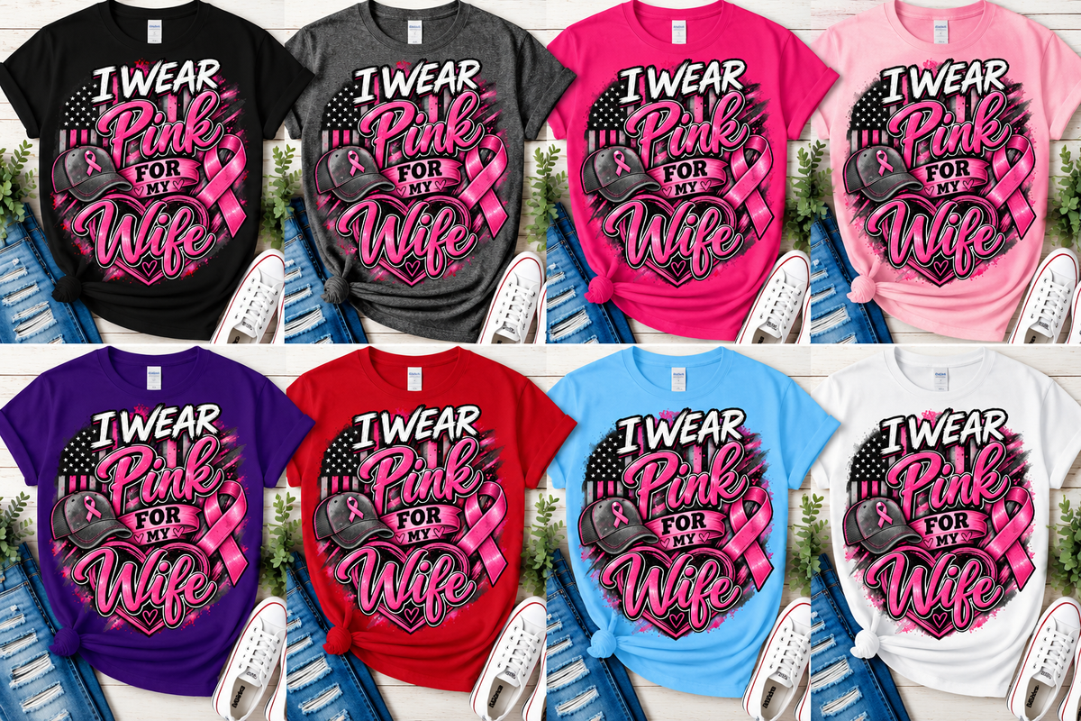 Pink for My Wife 💗 T Shirt