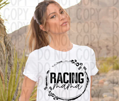 Racing Mama T Shirt