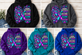 Your Battle Is My Battle — No One Fights Alone 💜 Hoodie