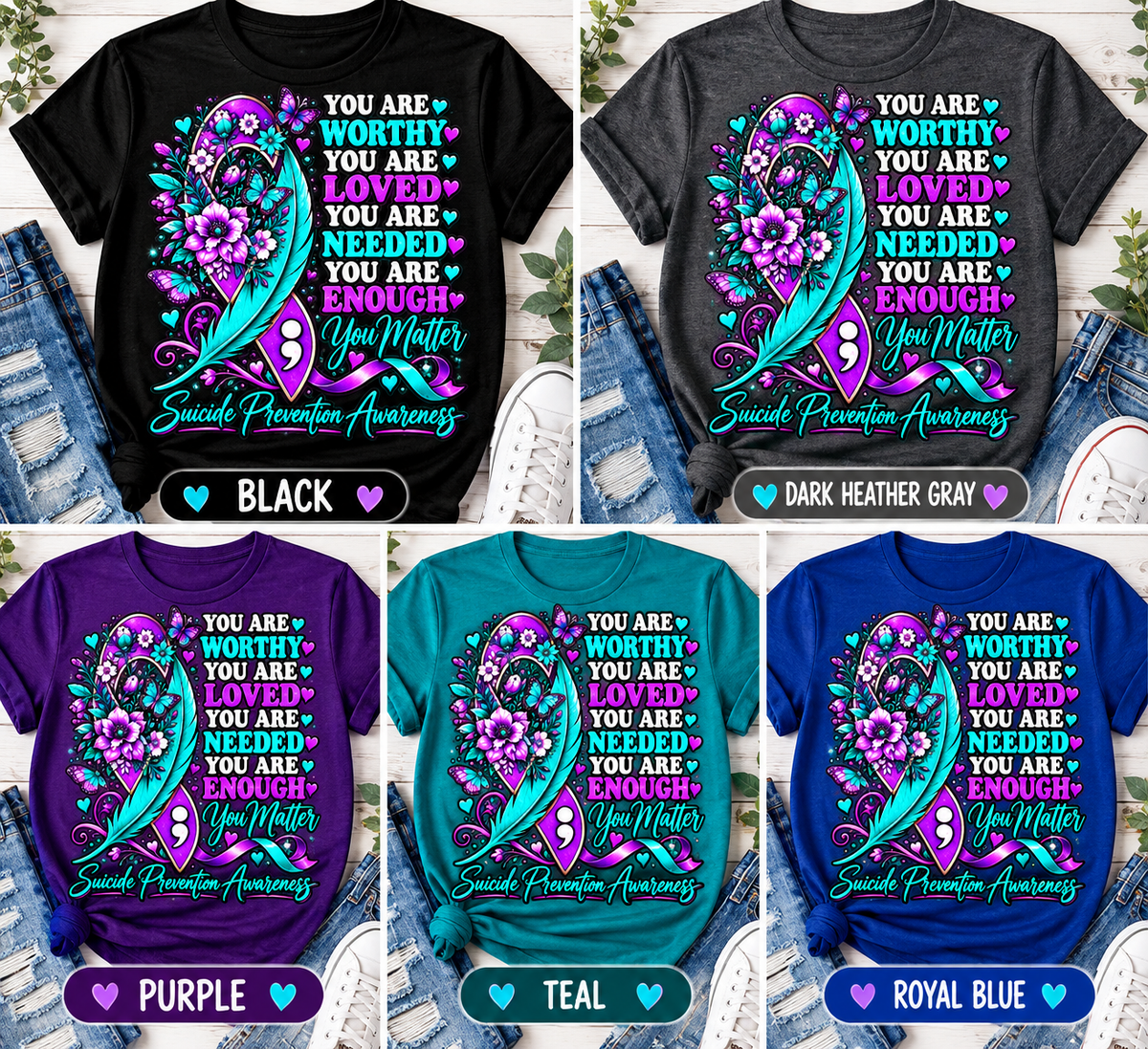 You Matter 💜 T Shirt
