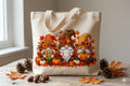 Fall Gnome Trio Tote Bag